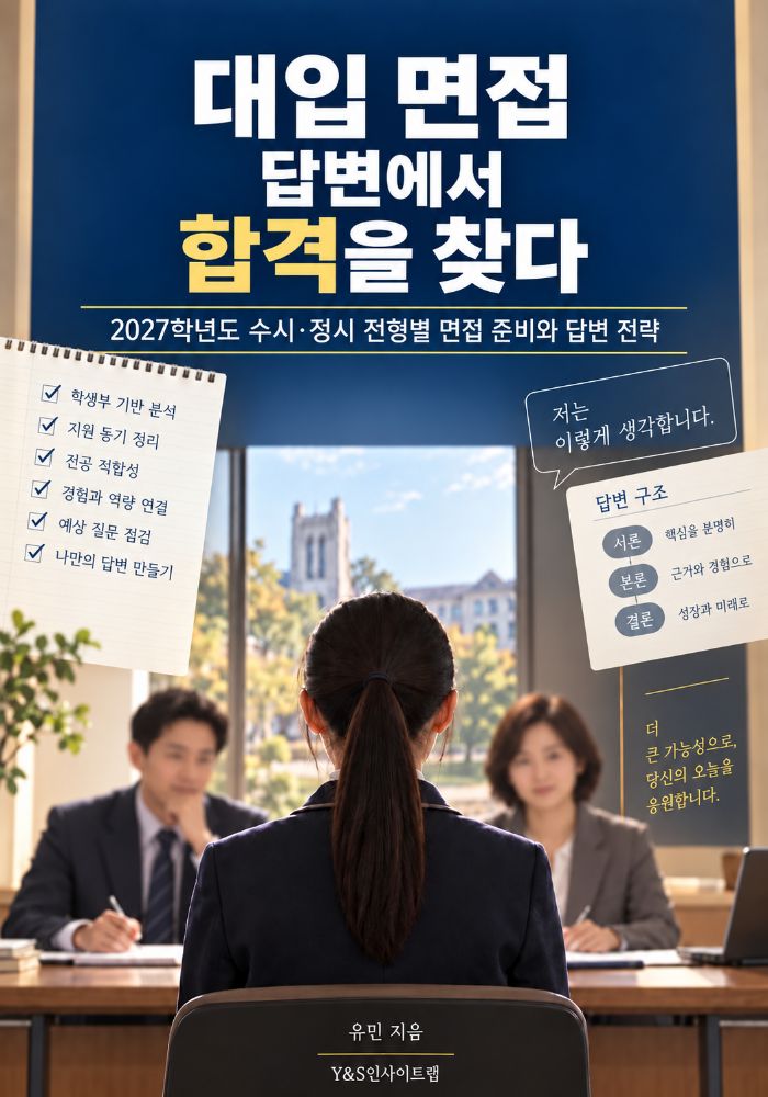 대입면접 답변에서 합격을 찾다 표지