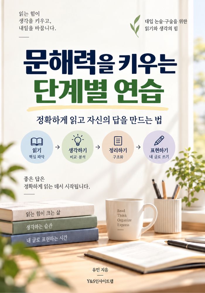 문해력을 키우는 단계별 연습 표지